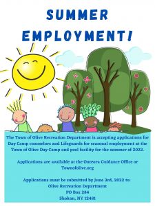 Summer Day Camp Employment Opportunities!